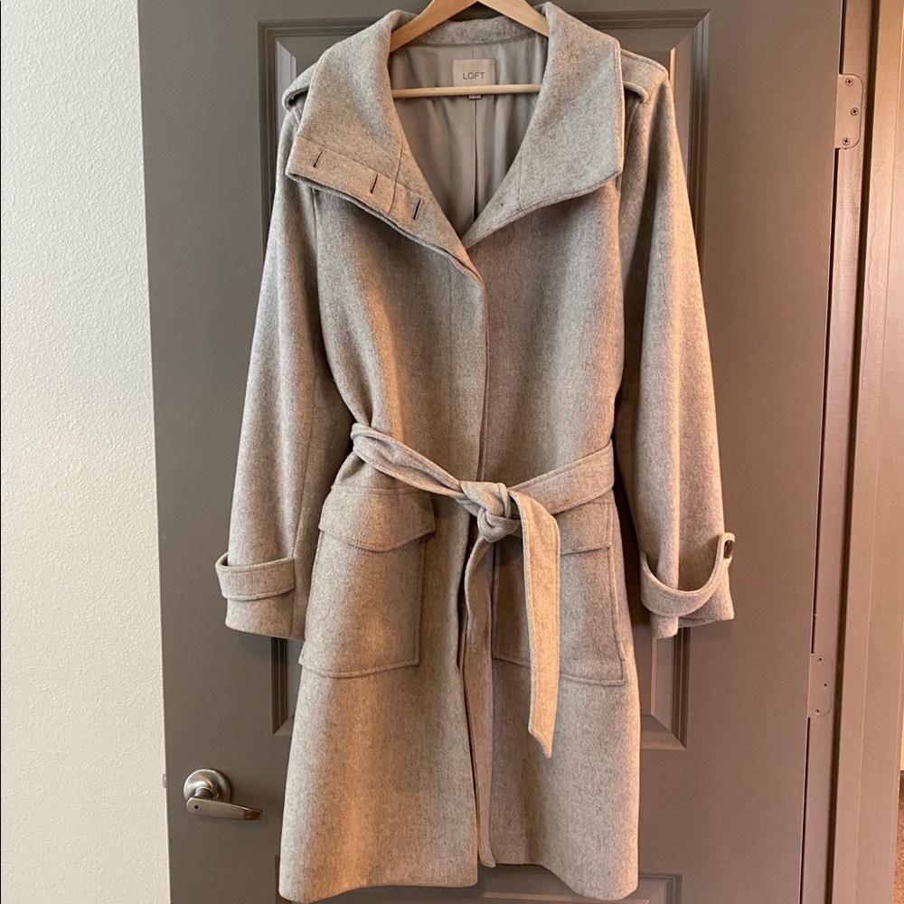 Loft wool coat